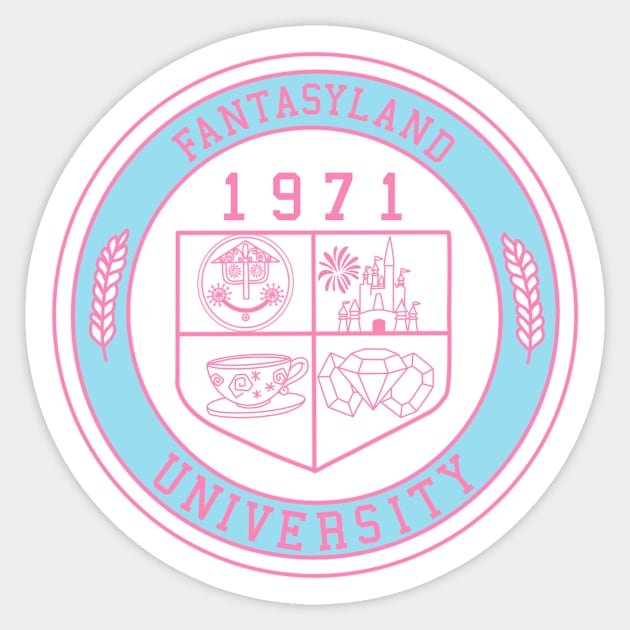 Fantasy University Sticker by missannagray